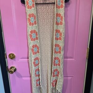 Boho Crochet Fringe Vest by‎ Oh MG! | Festival Layering Piece S